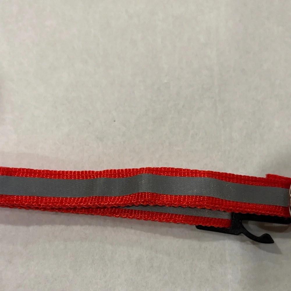 Set of 2 Taglory Red Reflective Cat Pet Collars W/ Bells 7.5-12.5” NWT free w$25